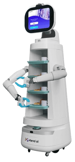 Food Dispenser with Robotic Arms
